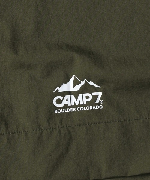 CAMP7（キャンプセブン）の「【CAMP7】パッカブルシャツアウター（マウンテンパーカー・レディース・オリーブ/ブラック・M/L）」の14枚目の写真