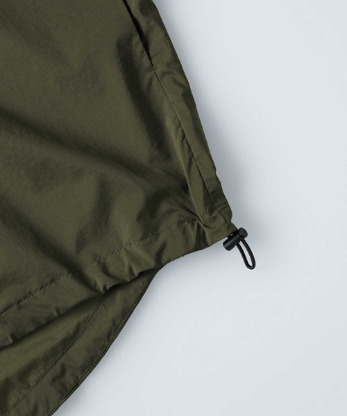 CAMP7（キャンプセブン）の「【CAMP7】パッカブルシャツアウター（マウンテンパーカー・レディース・オリーブ/ブラック・M/L）」の15枚目の写真