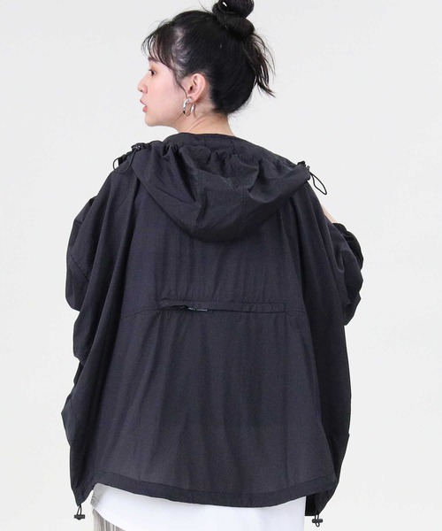 CAMP7（キャンプセブン）の「【CAMP7】パッカブルシャツアウター（マウンテンパーカー・レディース・オリーブ/ブラック・M/L）」の5枚目の写真