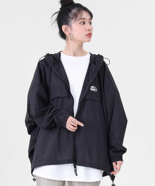 CAMP7（キャンプセブン）の「【CAMP7】パッカブルシャツアウター（マウンテンパーカー・レディース・オリーブ/ブラック・M/L）」の9枚目の写真