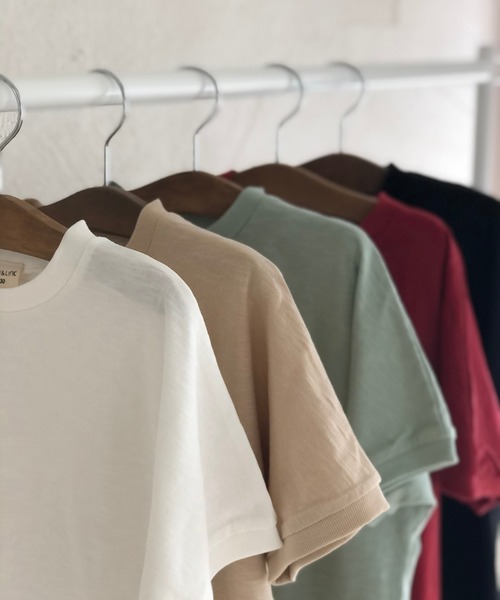 JAM & LINK（ジャムアンドリンク）の「【WEARISTA花音ちゃんコラボ】ビックシルエットTシャツ（Tシャツ/カットソー・キッズ・レッド/ベージュ/ライトグリーン/ブラック/オフホワイト・120cm/150cm/90cm/110cm/100cm/140cm/130cm）」の14枚目の写真