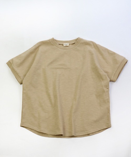 JAM & LINK（ジャムアンドリンク）の「【WEARISTA花音ちゃんコラボ】ビックシルエットTシャツ（Tシャツ/カットソー・キッズ・レッド/ベージュ/ライトグリーン/ブラック/オフホワイト・120cm/150cm/90cm/110cm/100cm/140cm/130cm）」の10枚目の写真