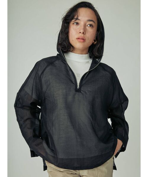 THE DAYZ TOKYO(ザデイズトーキョー)の「【THE DAYZ TOKYO】シーアーパーカー(シャツ/ブラウス・レディース・オフホワイト/ブラック/ベージュ・FREE)」の3枚目の写真