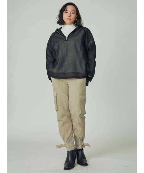 THE DAYZ TOKYO(ザデイズトーキョー)の「【THE DAYZ TOKYO】シーアーパーカー(シャツ/ブラウス・レディース・オフホワイト/ブラック/ベージュ・FREE)」の11枚目の写真