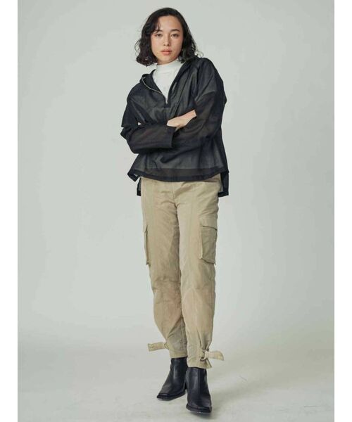 THE DAYZ TOKYO(ザデイズトーキョー)の「【THE DAYZ TOKYO】シーアーパーカー(シャツ/ブラウス・レディース・オフホワイト/ブラック/ベージュ・FREE)」の6枚目の写真