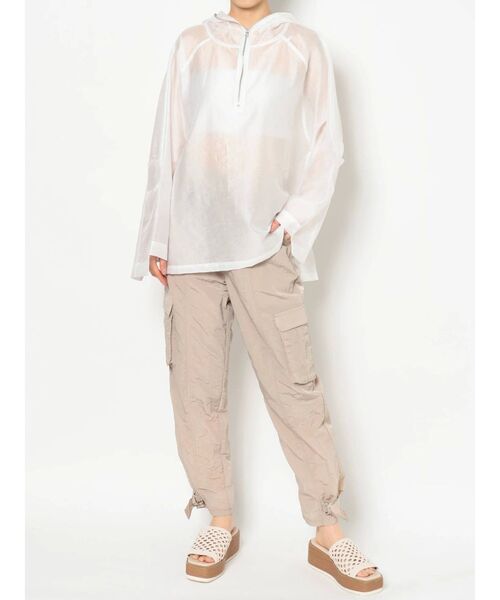 THE DAYZ TOKYO(ザデイズトーキョー)の「【THE DAYZ TOKYO】シーアーパーカー(シャツ/ブラウス・レディース・オフホワイト/ブラック/ベージュ・FREE)」の7枚目の写真