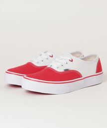 VANS | VANS ヴァンズ AUTHENTIC オーセンティック V44CF LV RED/WHITE(スニーカー)