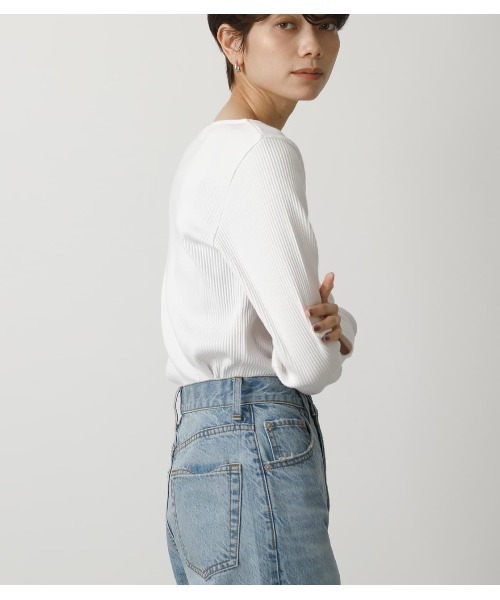 トップス andmary heart point tops ivory ANDMARY】Heart point tops