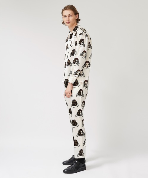 NEONSIGN（ネオンサイン）の「【NEONSIGN】SWITCH SNOW WHITE OPEN COLLAR SHIRT（シャツ/ブラウス・メンズ・オフホワイト・44）」の8枚目の写真