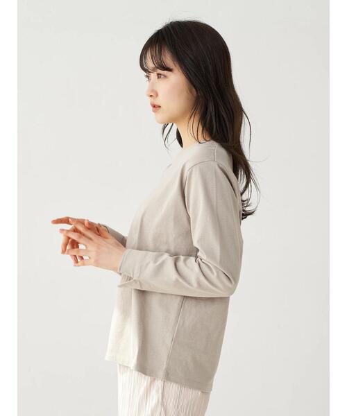 earth music&ecology（アースミュージックアンドエコロジー）の「SET2点レースキャミワンピース+カットプルオーバー ＊（ワンピース・レディース・チャコールグレー/グレイッシュベージュ/アイボリー・FREE）」の14枚目の写真