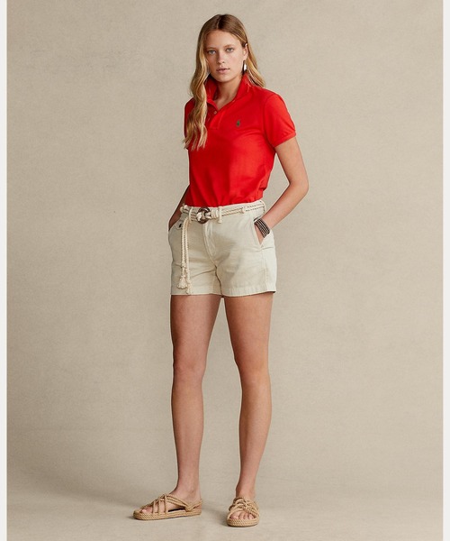POLO RALPH LAUREN(ポロ ラルフ ローレン)の「アース ポロシャツ(ポロシャツ・レディース・レッド・SMALL/MEDIUM/LARGE/X-LARGE/X-SMALL)」の3枚目の写真