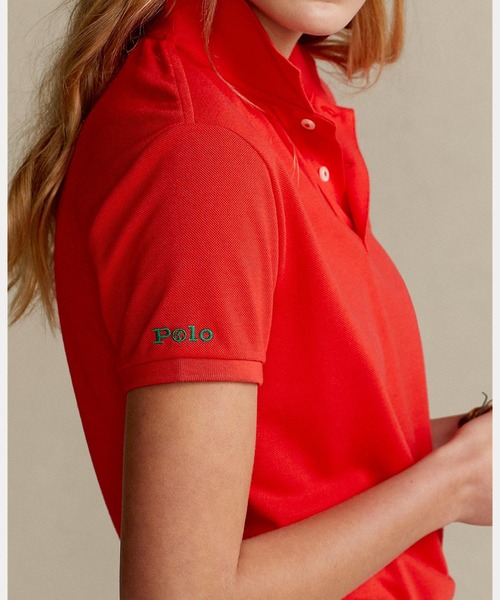 POLO RALPH LAUREN(ポロ ラルフ ローレン)の「アース ポロシャツ(ポロシャツ・レディース・レッド・SMALL/MEDIUM/LARGE/X-LARGE/X-SMALL)」の5枚目の写真