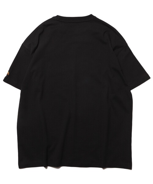 FREAK'S STORE（フリークスストア）の「WEB限定 カレッジロゴ 刺繍デザインTシャツ/CHEEZY（Tシャツ/カットソー・メンズ・ホワイト/ブラック/ベージュ/サックスブルー/ピンク・SMALL/MEDIUM/LARGE）」の16枚目の写真