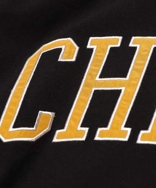 FREAK'S STORE（フリークスストア）の「WEB限定 カレッジロゴ 刺繍デザインTシャツ/CHEEZY（Tシャツ/カットソー・メンズ・ホワイト/ブラック/ベージュ/サックスブルー/ピンク・SMALL/MEDIUM/LARGE）」の10枚目の写真