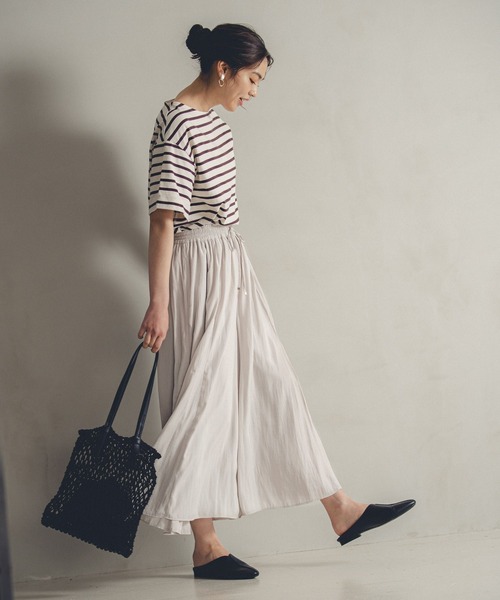 GLOBAL WORK（グローバルワーク）の「バブーシュスリッパ/938608（その他シューズ・レディース・オフホワイト/ブラック・MEDIUM/LARGE）」の9枚目の写真