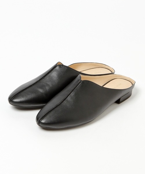 GLOBAL WORK（グローバルワーク）の「バブーシュスリッパ/938608（その他シューズ・レディース・オフホワイト/ブラック・MEDIUM/LARGE）」の3枚目の写真