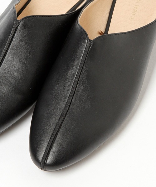 GLOBAL WORK（グローバルワーク）の「バブーシュスリッパ/938608（その他シューズ・レディース・オフホワイト/ブラック・MEDIUM/LARGE）」の10枚目の写真