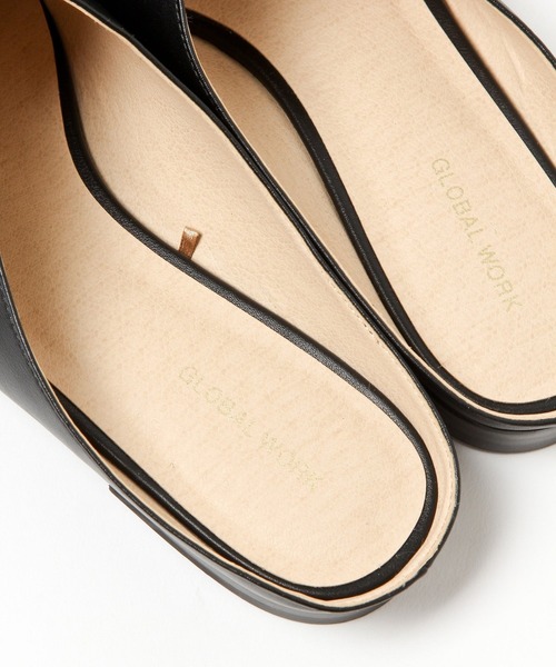 GLOBAL WORK（グローバルワーク）の「バブーシュスリッパ/938608（その他シューズ・レディース・オフホワイト/ブラック・MEDIUM/LARGE）」の14枚目の写真