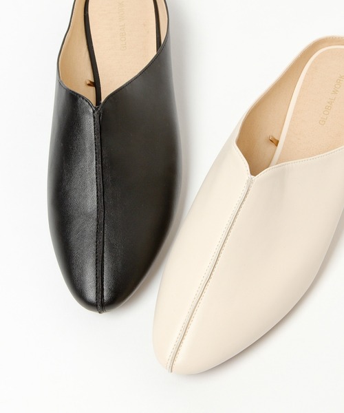 GLOBAL WORK（グローバルワーク）の「バブーシュスリッパ/938608（その他シューズ・レディース・オフホワイト/ブラック・MEDIUM/LARGE）」の16枚目の写真