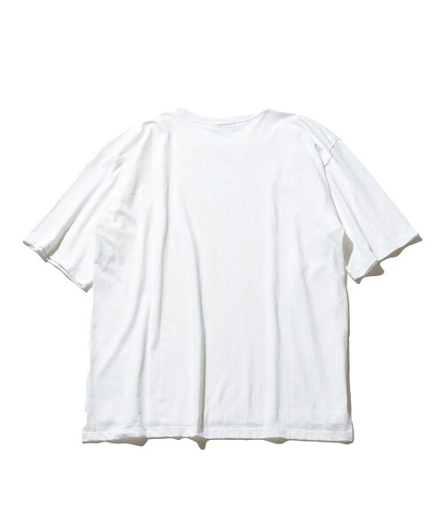 J.PRESS YORK STREET(ジェイプレスヨークストリート)の「【UNISEX】天竺 YALE UNIVERSITTY Tシャツ(Tシャツ/カットソー・メンズ・ホワイト系/ライトグレー系・SMALL/MEDIUM/LARGE)」の3枚目の写真