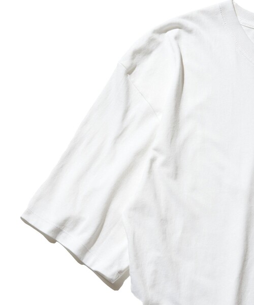 J.PRESS YORK STREET(ジェイプレスヨークストリート)の「【UNISEX】天竺 YALE UNIVERSITTY Tシャツ(Tシャツ/カットソー・メンズ・ホワイト系/ライトグレー系・SMALL/MEDIUM/LARGE)」の5枚目の写真