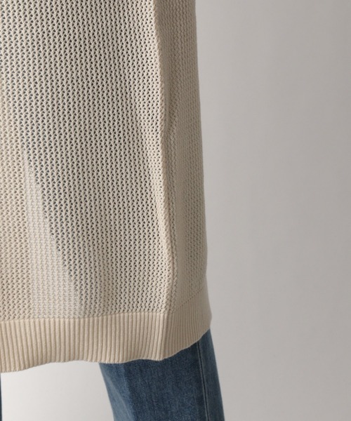 GLOBAL WORK（グローバルワーク）の「メッシュニットジレ・カットプルオーバー/938469（Tシャツ/カットソー・レディース・ライトブラウン/ホワイト系その他2/グリーン系その他3・FREE）」の15枚目の写真