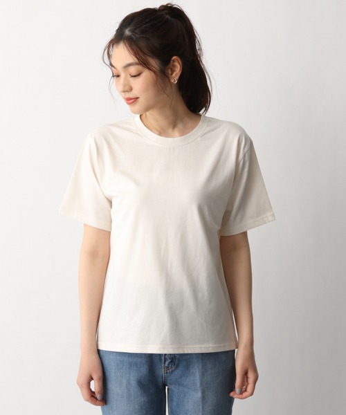 GLOBAL WORK（グローバルワーク）の「メッシュニットジレ・カットプルオーバー/938469（Tシャツ/カットソー・レディース・ライトブラウン/ホワイト系その他2/グリーン系その他3・FREE）」の22枚目の写真