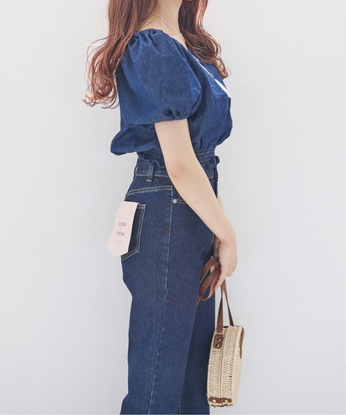 Heather(ヘザー)の「ハートネックデニムプルオーバー 951708(シャツ/ブラウス・レディース・ダークブルー/ライトブルー・FREE)」の11枚目の写真