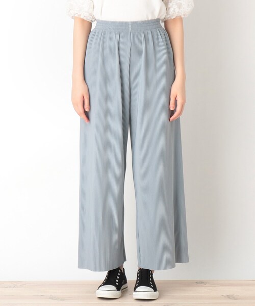 Cutie Blonde（キューティーブロンド）の「◆【S-L】プリーツカットパンツ（その他パンツ・レディース・ブラック/ブルー/アイボリー/ベビーピンク・01/02/03）」の6枚目の写真