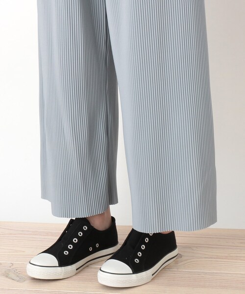 Cutie Blonde（キューティーブロンド）の「◆【S-L】プリーツカットパンツ（その他パンツ・レディース・ブラック/ブルー/アイボリー/ベビーピンク・01/02/03）」の11枚目の写真