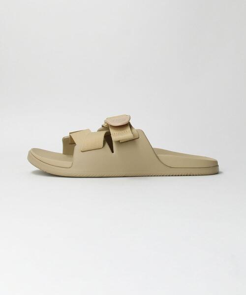 Chaco(チャコ)の「<CHACO>CHILLOS SLIDE サンダル(サンダル・レディース・ベージュ/ブラック・8/6/7/5)」の4枚目の写真