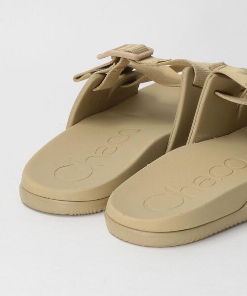 Chaco(チャコ)の「<CHACO>CHILLOS SLIDE サンダル(サンダル・レディース・ベージュ/ブラック・8/6/7/5)」の7枚目の写真