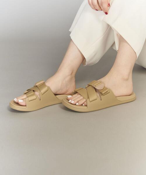 Chaco(チャコ)の「<CHACO>CHILLOS SLIDE サンダル(サンダル・レディース・ベージュ/ブラック・8/6/7/5)」の9枚目の写真