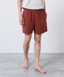 【LA APPAREL / ロサンゼルスアパレル】HEAVY JERSEY GARMENT DYE GYM SHORTS