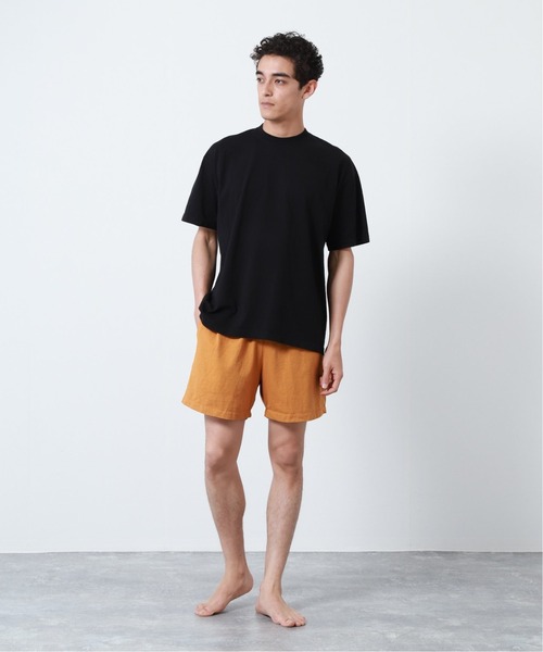 LOS ANGELES APPAREL（ロサンゼルスアパレル）の「【LA APPAREL / ロサンゼルスアパレル】HEAVY JERSEY GARMENT DYE GYM SHORTS（その他パンツ・メンズ・オレンジ/ブラック/ネイビー/グリーン/ライトイエロー・LARGE/MEDIUM/X-LARGE）」の15枚目の写真
