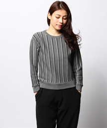 ESTNATION | ESTNATION ストライプニット(ニット/セーター)