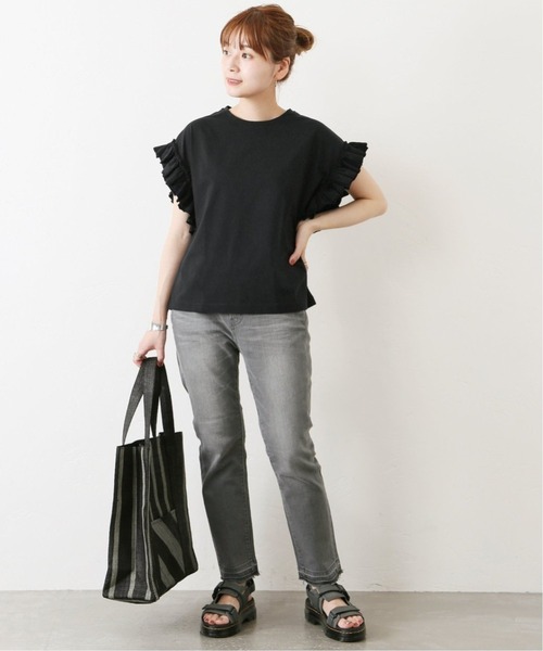 JOURNAL STANDARD - クリアコットンフリルTee ジャーナルスタンダード JOURNAL STANDARD（ジャーナルスタンダード）の「□□□クリア
