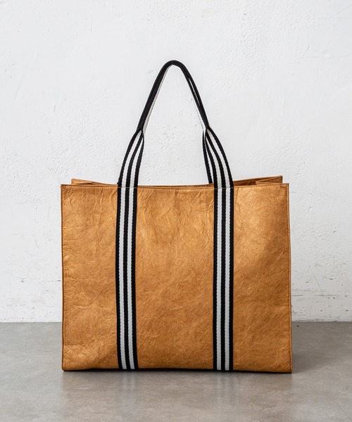 loti(ロティ)の「WEB限定 loti ラインハンドルトート(トートバッグ・レディース・ベージュ/オフホワイト・FREE)」の6枚目の写真