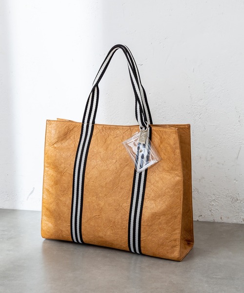 loti(ロティ)の「WEB限定 loti ラインハンドルトート(トートバッグ・レディース・ベージュ/オフホワイト・FREE)」の10枚目の写真