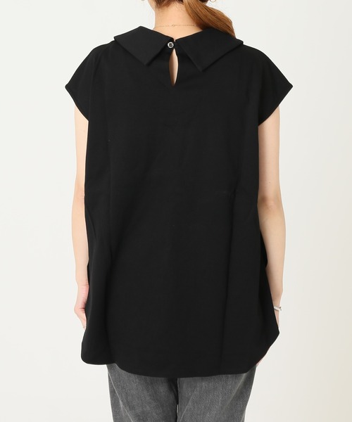 JOURNAL STANDARD(ジャーナルスタンダード)の「《WEB限定》オーガニックコットンポンチプルオーバー◆(Tシャツ/カットソー・レディース・ブラック/ネイビー・FREE)」の16枚目の写真