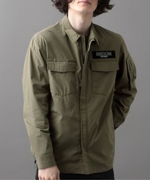 AVIREX | 【AVIREX FLYER’S】ロングスリーブ ジップ シャツ/ LS ZIP SHIRT AF / アヴィレックス / AVIREX(シャツ/ブラウス)