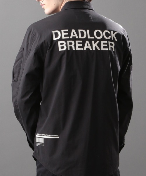 AVIREX(アヴィレックス)の「【AVIREX FLYER’S】ロングスリーブ ジップ シャツ/ LS ZIP SHIRT AF / アヴィレックス / AVIREX(シャツ/ブラウス・メンズ・ホワイト/ブラック/オリーブ・MEDIUM/LARGE/X-LARGE/XX-LARGE)」の1枚目の写真