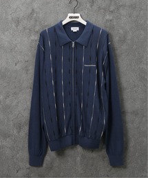 thisisneverthat（ディスイズネバーザット）の「【thisisneverthat / ディスイズネバーザット】 T-LOGO ZIPUP ポロ（ニット/セーター・メンズ）」