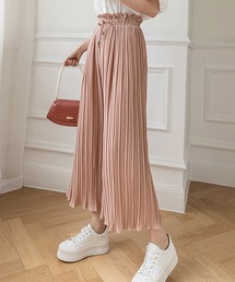 Grandeir | ハイウエスト プリーツ フレアパンツ(その他パンツ)
