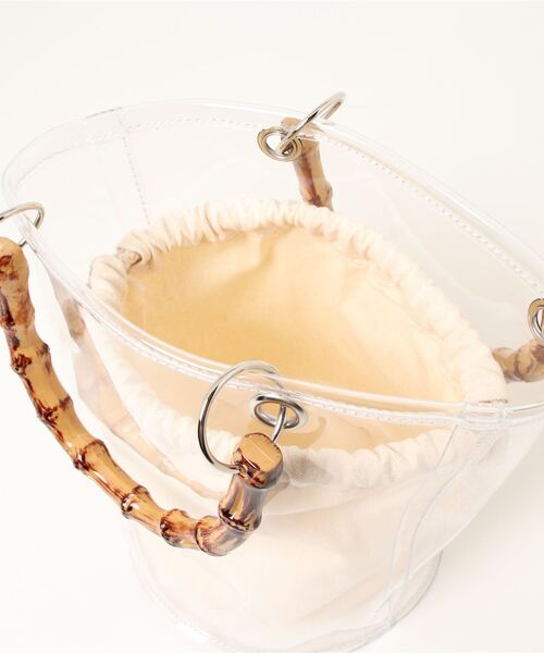 apres jour mignon（アプレジュールミニョン）の「【apresjour mignon×ARIAZ】クリアバッグ（ハンドバッグ・レディース・その他・ONESIZE）」の5枚目の写真