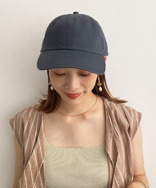 KOBE LETTUCE（コウベレタス）の「[ Newhattan ] ニューハッタンキャップ（キャップ・レディース・ホワイト/オリーブ/ブラック系その他/ベージュ系その他/ブルー系その他/ブラウン/ベージュ・FREE）」の14枚目の写真