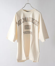 カレッジプリントTシャツ