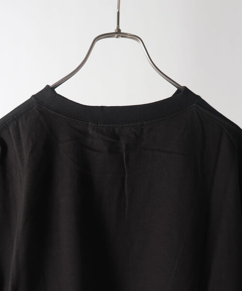 GLOSTER(グロスター)の「カレッジプリントTシャツ(Tシャツ/カットソー・メンズ・ライトブルー/ブラック/パープル/キナリ・MEDIUM/LARGE)」の10枚目の写真