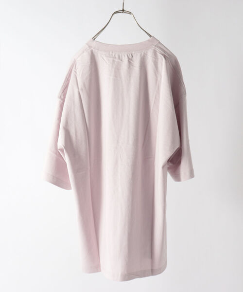 GLOSTER(グロスター)の「カレッジプリントTシャツ(Tシャツ/カットソー・メンズ・ライトブルー/ブラック/パープル/キナリ・MEDIUM/LARGE)」の14枚目の写真