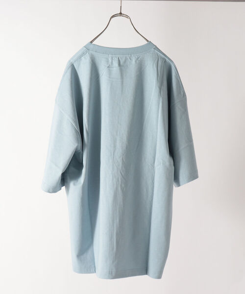 GLOSTER(グロスター)の「カレッジプリントTシャツ(Tシャツ/カットソー・メンズ・ライトブルー/ブラック/パープル/キナリ・MEDIUM/LARGE)」の17枚目の写真